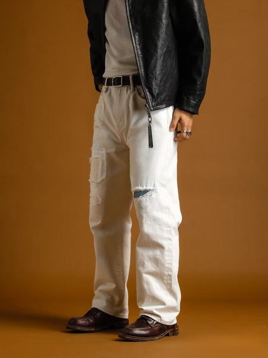 Gerade geschnittene Herren-Hose