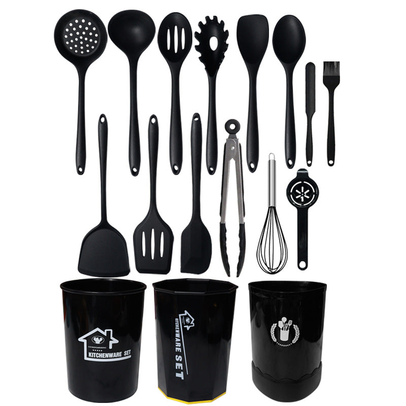 Silikon-Küchenhelfer-Set, 15-teilig