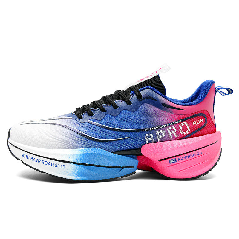 Carbon-Platten Laufschuh mit Dämpfung