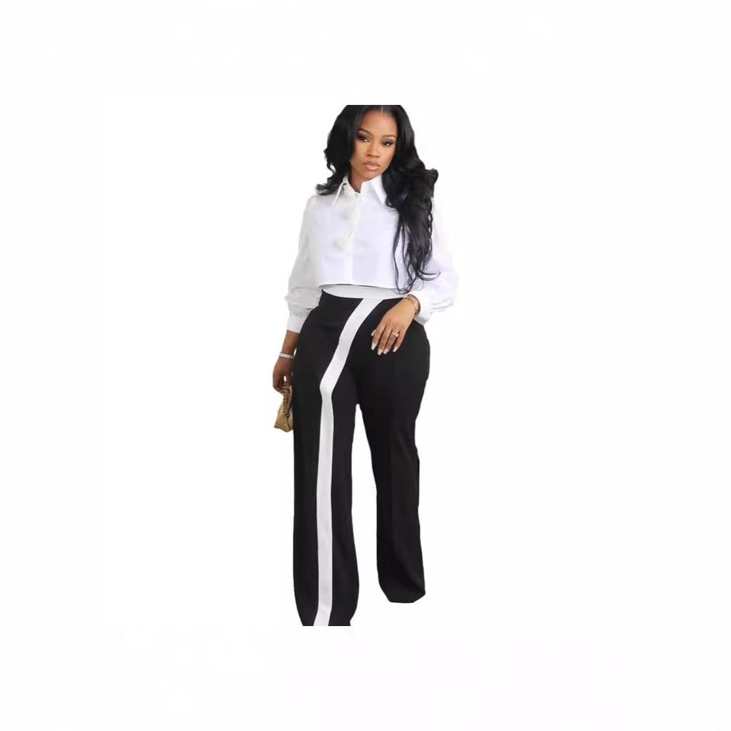 Patchwork Casual Hose für Damen