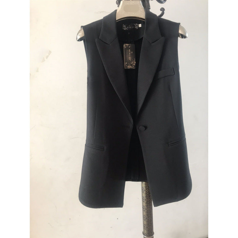 Elegante Anzugweste im koreanischen Stil