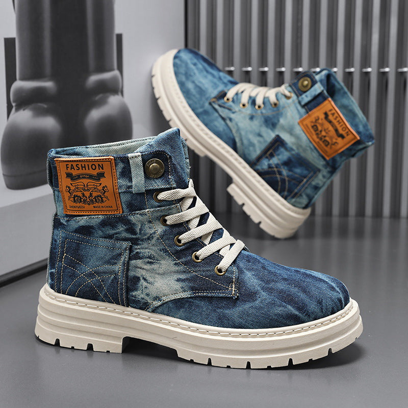 Herren-Stiefel, hoch, britischer Stil