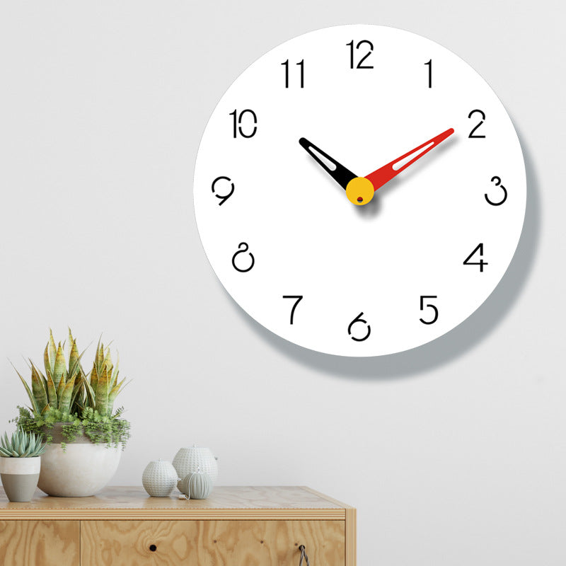 Geometrische Wanduhr aus Acryl – Bild 4 | LuxeStyle