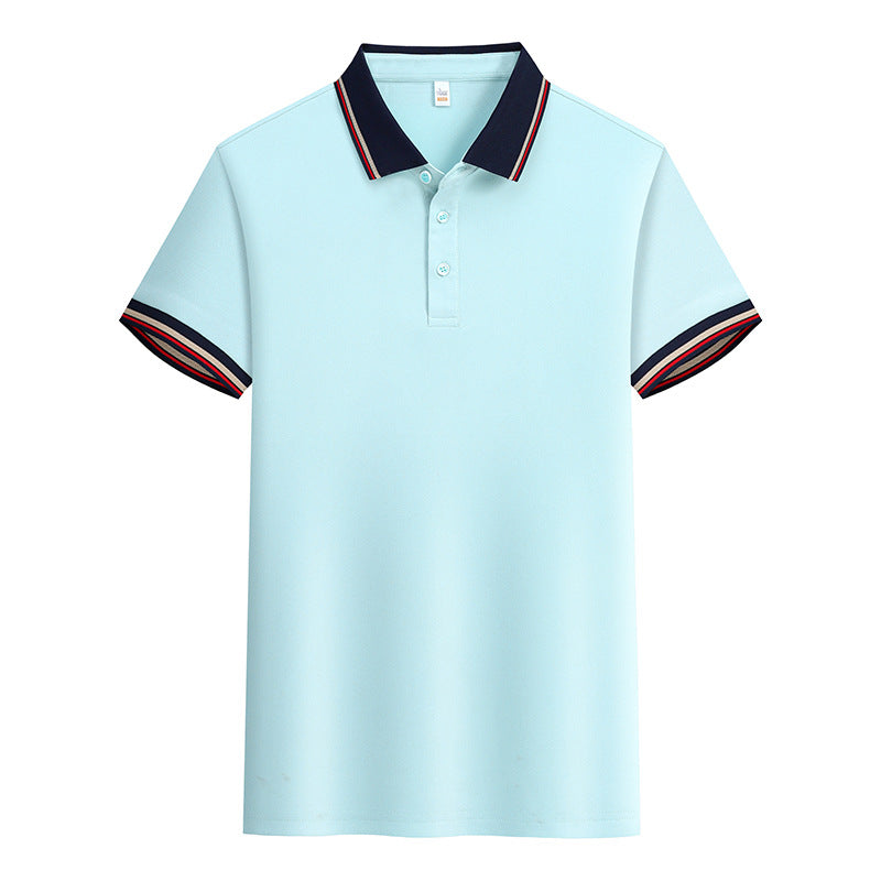 Unifarbenes Polo-Shirt für Herren – Bild 3 | LuxeStyle