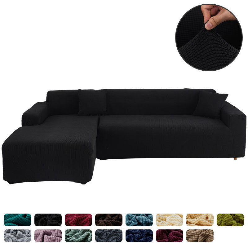 Elastischer Schonbezug für modulare Sofas