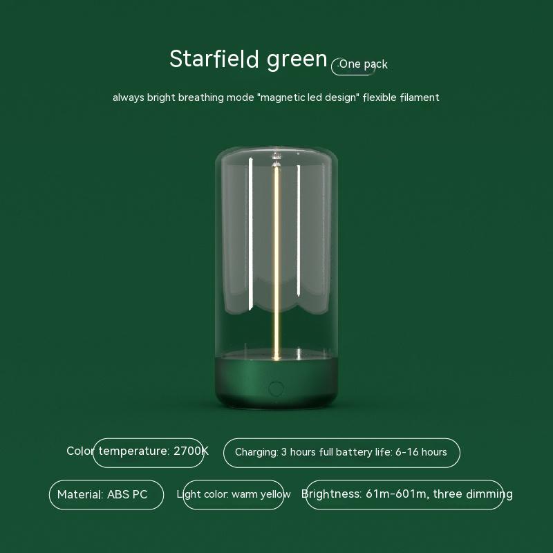 LED-Campinglampe mit Touchsteuerung und Kugeldesign