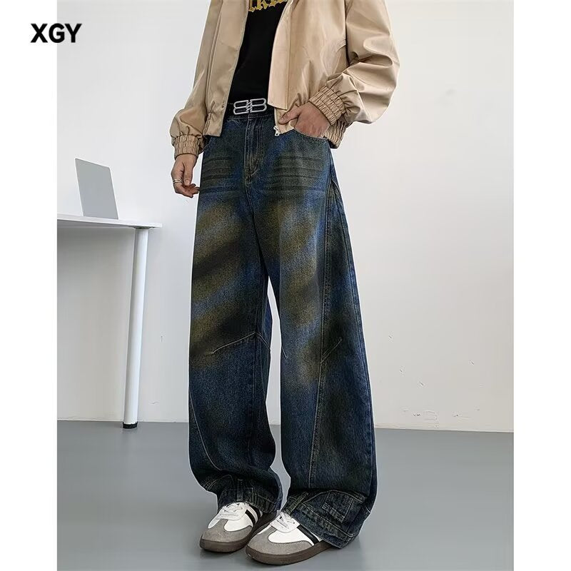 Edgy-Cool Denim-Hose für Herren