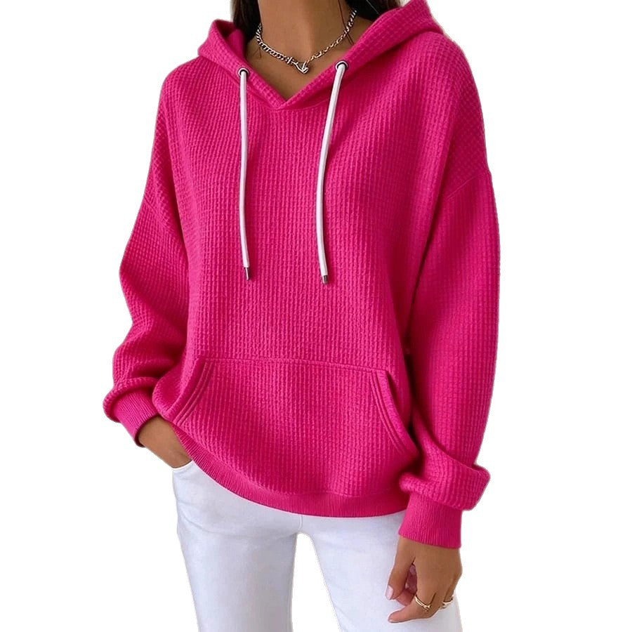 Freizeit-Sweatshirt mit Kapuze