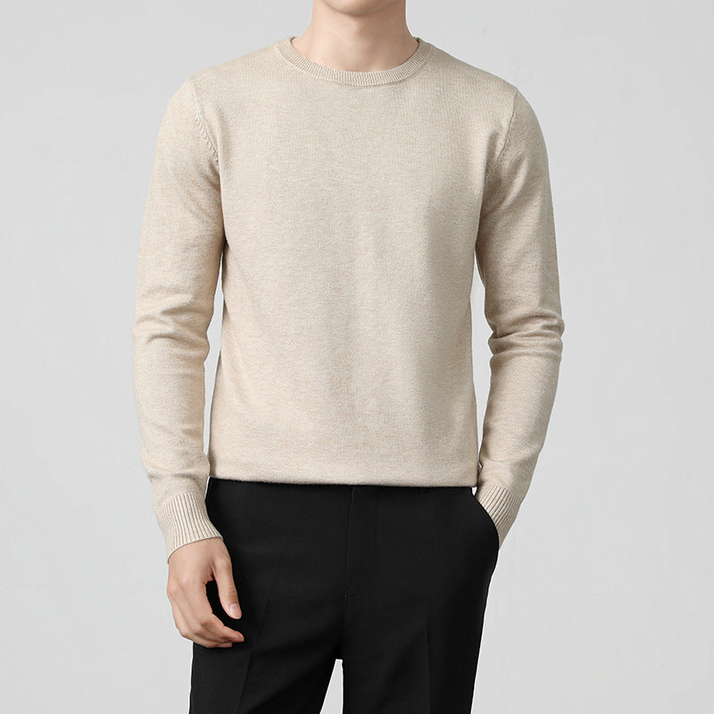 Dick gestrickter Pullover