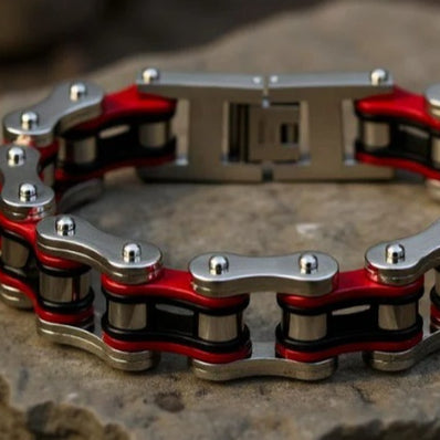 Fahrrad-Armband aus Edelstahl – Bild 3 | LuxeStyle