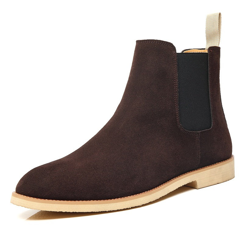 Chelsea Boots Wildleder High-Top