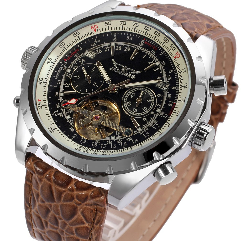 Mechanische Herrenarmbanduhr im Casual-Stil – Bild 6 | LuxeStyle