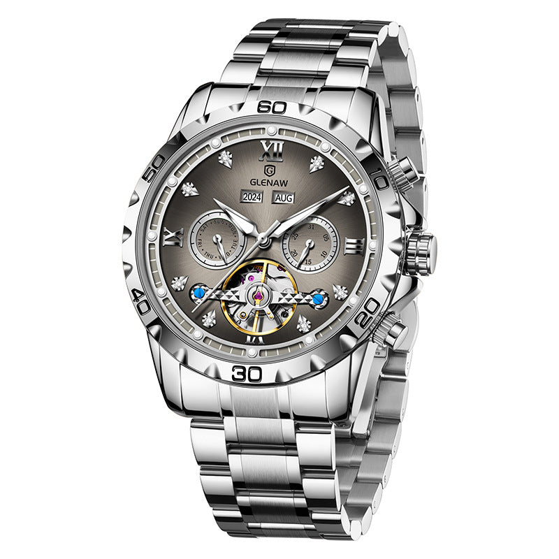 Trendige Herren-Automaticuhr