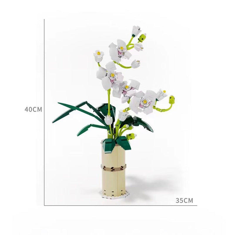 Kreatives Blumen-Bausteinmodell Phalaenopsis – Bild 9 | LuxeStyle