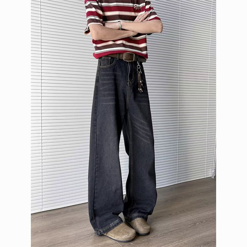 Loose Fit Straight Leg Jeans für Herren