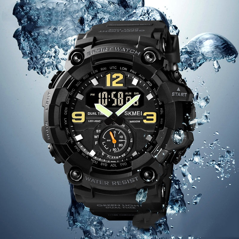 Robuste Outdoor-Sportuhr mit grossem Digitaldisplay