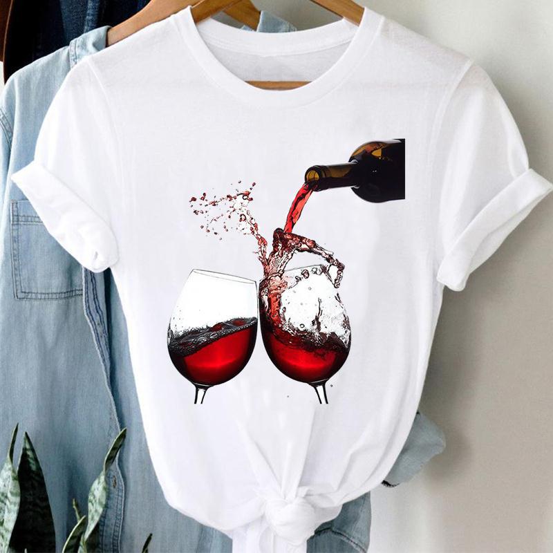 Wein-Dame Kurzarm