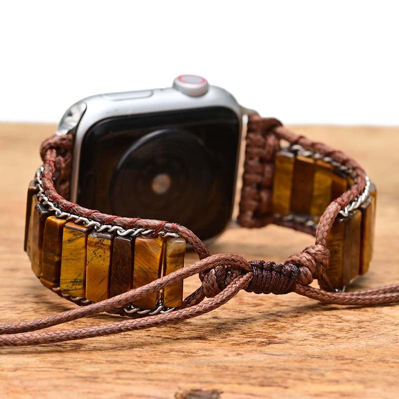 Tigerauge Uhrenarmband im Bohème-Stil – Bild 4 | LuxeStyle