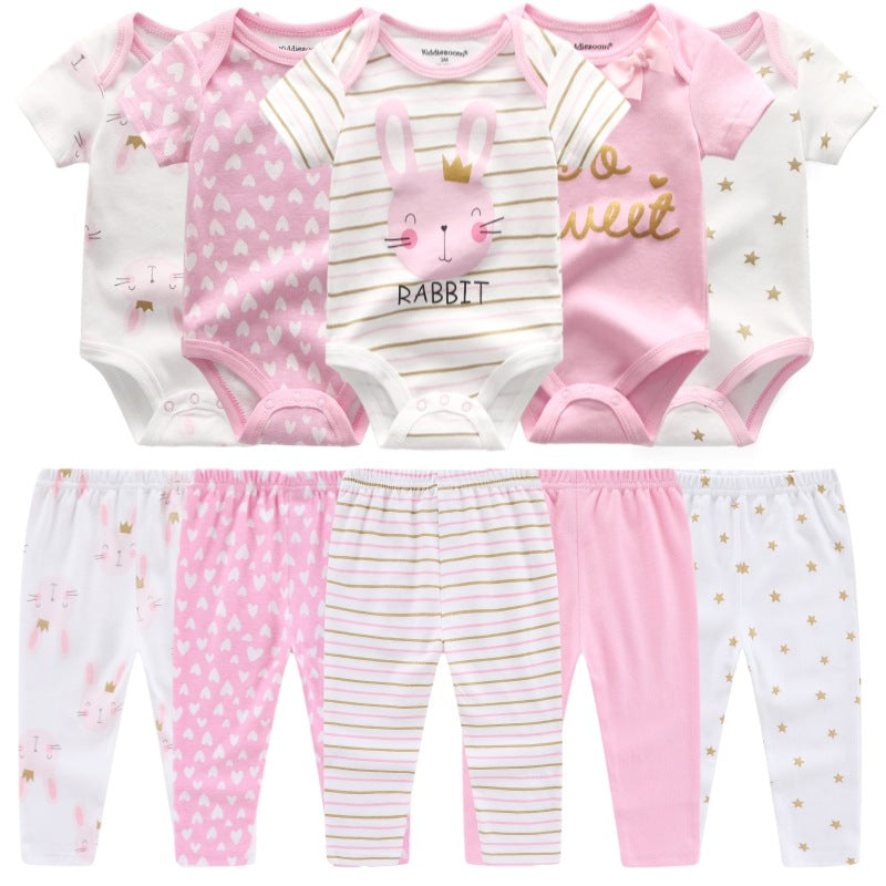 Baby Baumwoll-Onesie für Neugeborene – Bild 2 | LuxeStyle