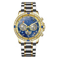 Herren Automatikuhr mit Strass-Akzenten – Bild 3 | LuxeStyle