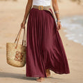 Maxi-Rock mit elastischem Bund für Urlaubs- & Strandlook – Bild 1 | LuxeStyle