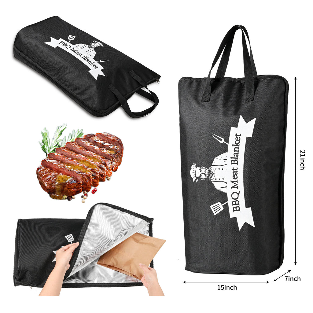 Tyvek Grillthermo-Tasche 23" (braun) – Bild 7 | LuxeStyle
