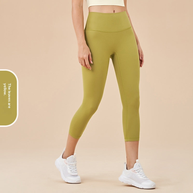 High-Waist Cropped Leggings für Damen