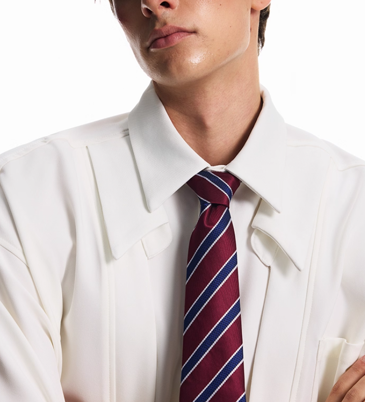 Weisses Anti-Falten Sommerhemd für Herren | LuxeStyle