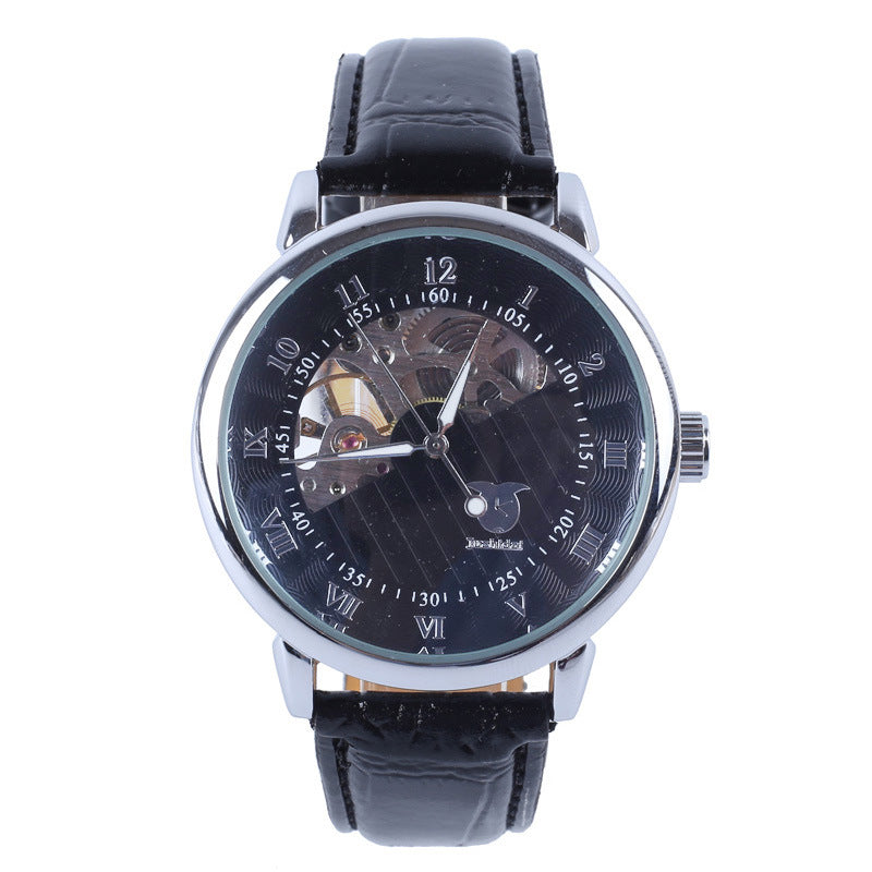 Herren-Armbanduhr mit Leuchtzifferblatt