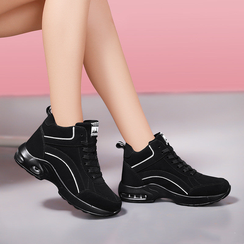 Tanzschuhe Damen – Weiche Sohle, Nubukleder
