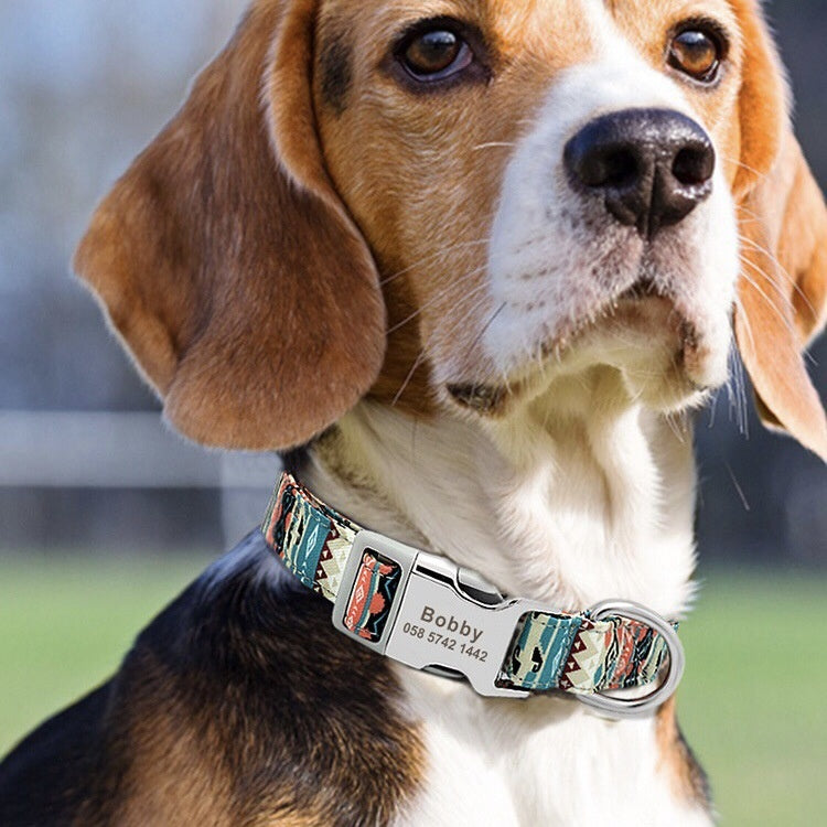 Halsband für Hunde, verstellbar, gestreift – Bild 10 | LuxeStyle