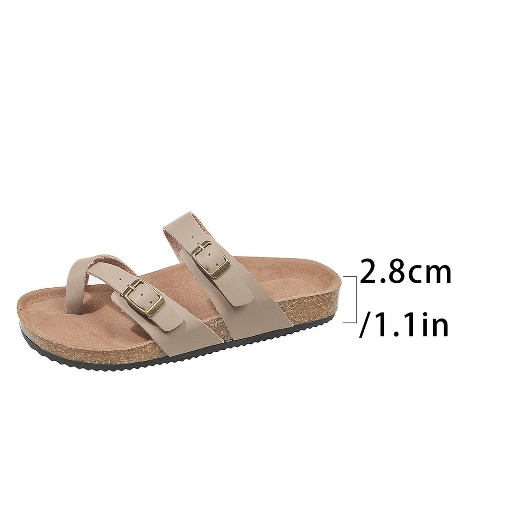 Sandalen mit Doppelreihenverschluss – Bild 4 | LuxeStyle