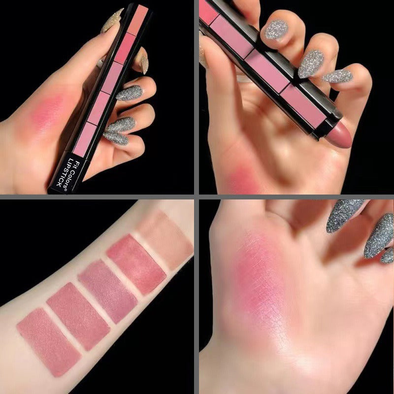 Matte Samt Lippenstift-Set (10 Farben) – Ansicht 4