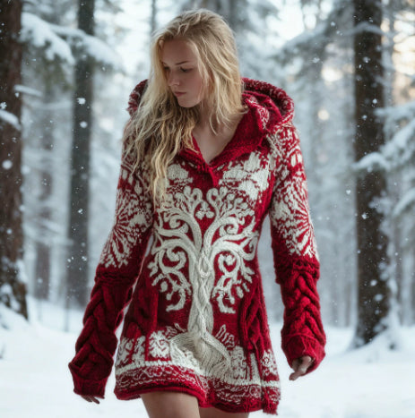 Damen Pullover mit Gradientendruck