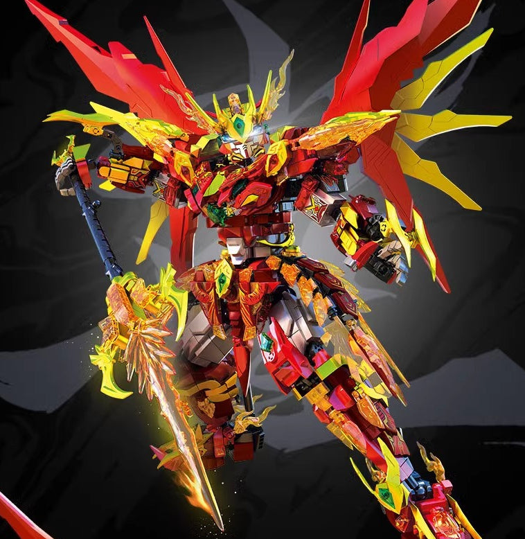 Fliegender Mecha Zhuque Zhang (Bausteine)