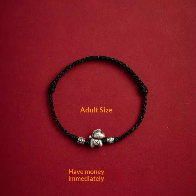 Glücks-Armband mit 999er Feinsilber-Anhänger – Bild 15 | LuxeStyle