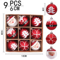 Weihnachtskugel-Set mit handgezeichneten Motiven – Bild 11 | LuxeStyle