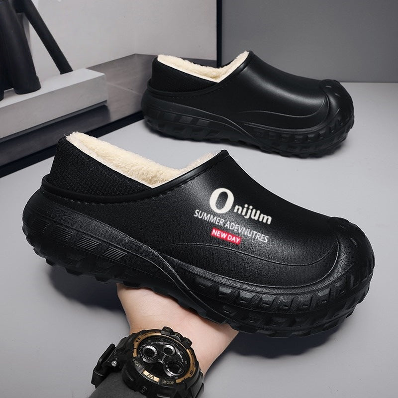 Gefütterte Anti-Rutsch Winter-Hausschuhe für Herren – Bild 9 | LuxeStyle