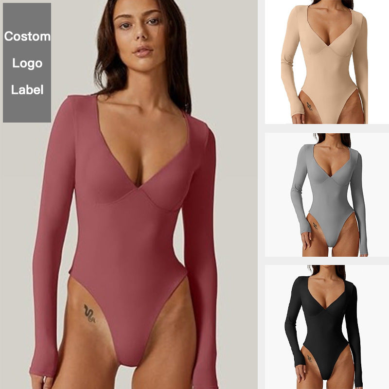 Elegante Damen T-back Strumpfanzug