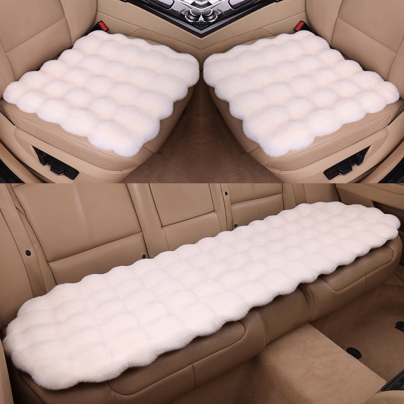 3-teiliges Auto-Kissen Set Winter-Plüsch