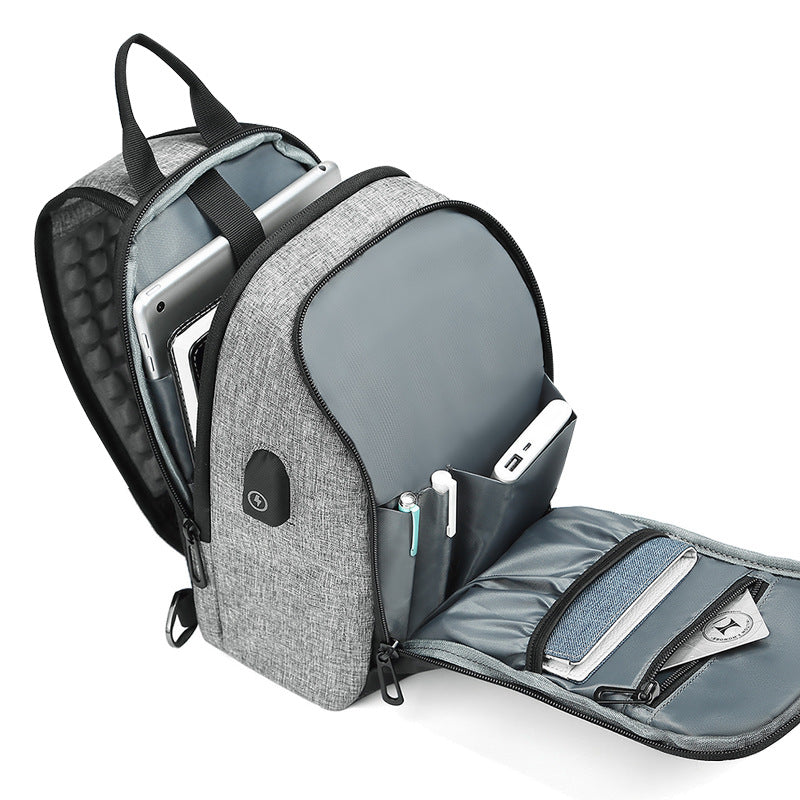 Grosses PVC-Schultertasche mit Reissverschluss – Bild 4 | LuxeStyle