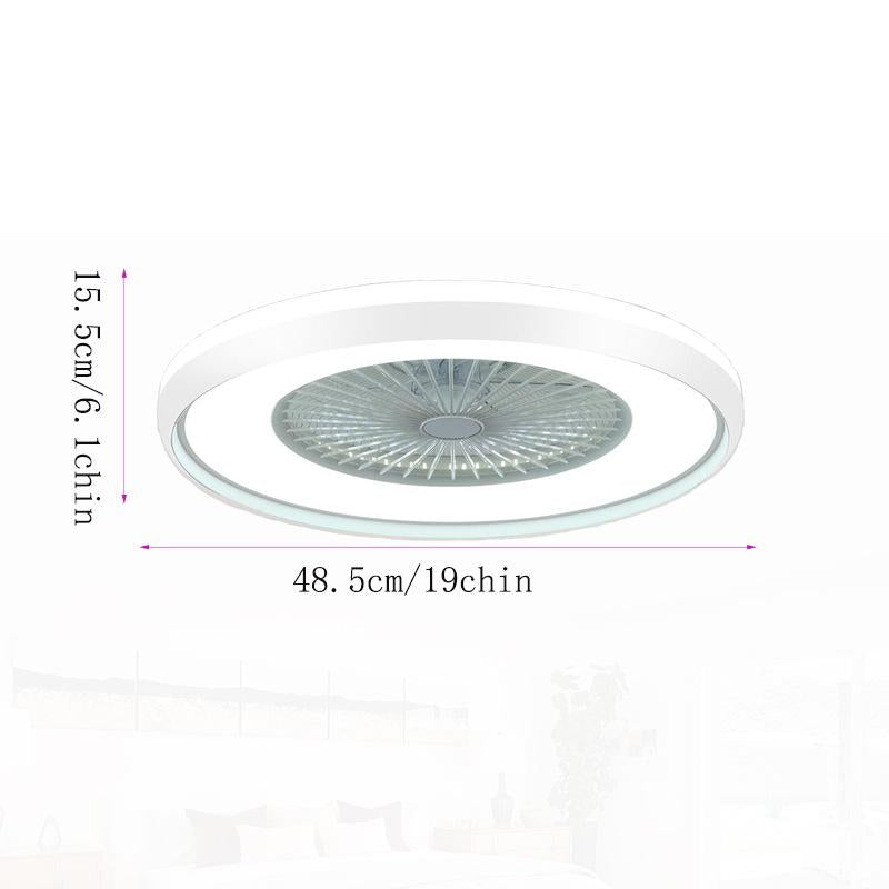 Smarter Deckenventilator mit RGB-Licht