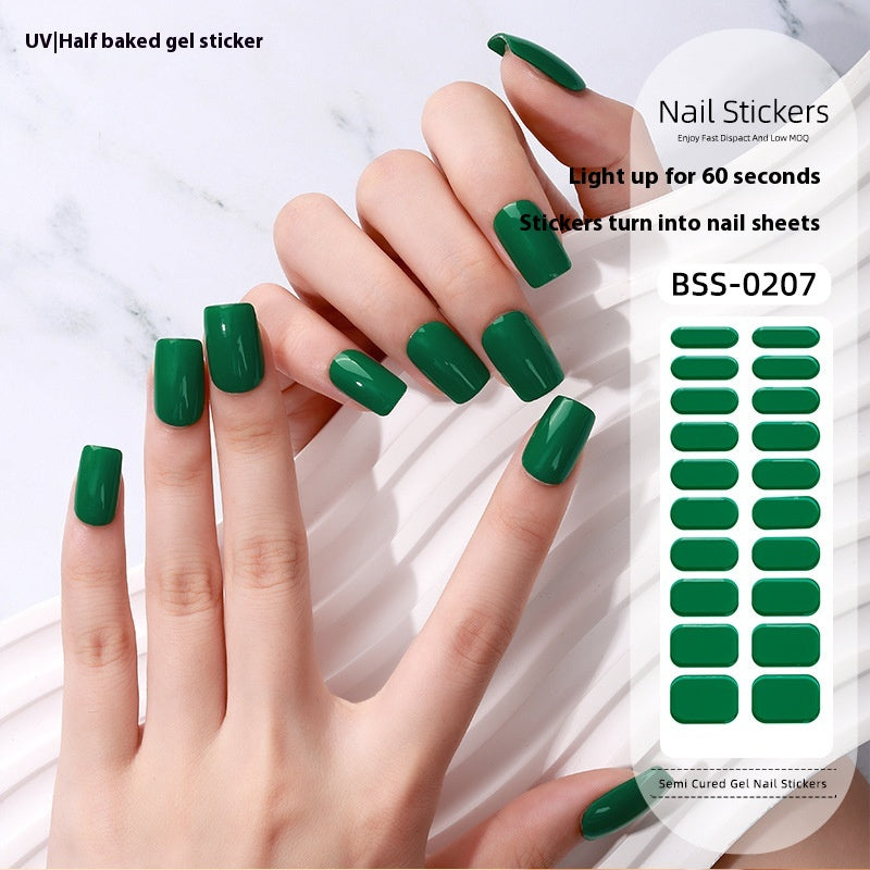 Pure Color UV Gel-Nagelsticker