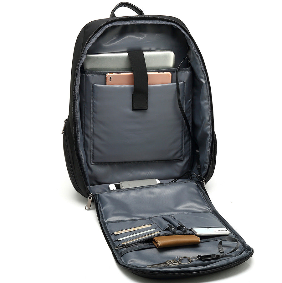 Business Rucksack mit Laptopfach und USB-Anschluss – Bild 4 | LuxeStyle