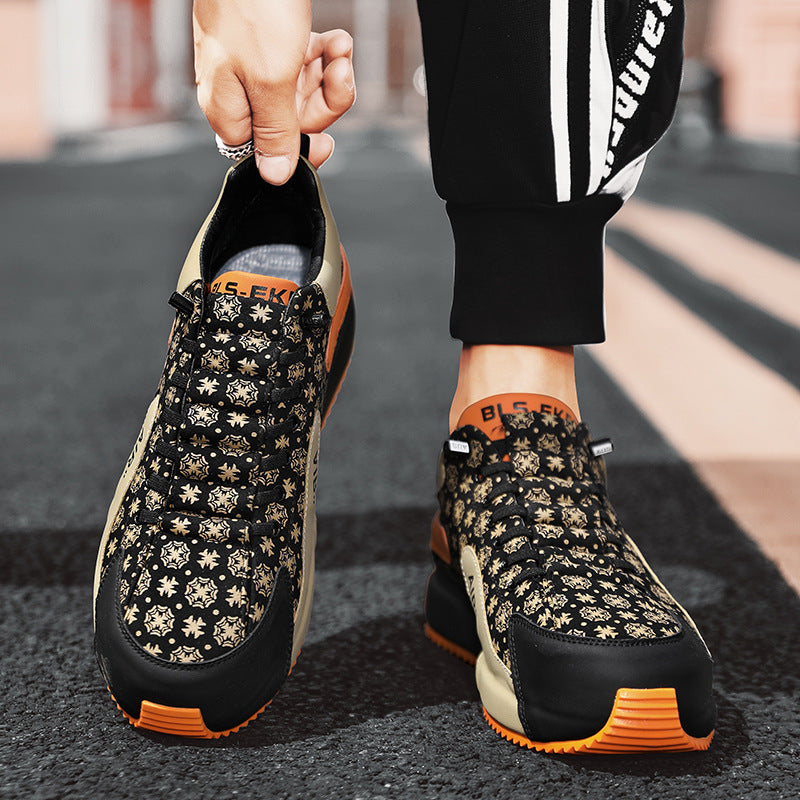 Freizeitschuhe mit Blumenmuster für Herren – Bild 2 | LuxeStyle