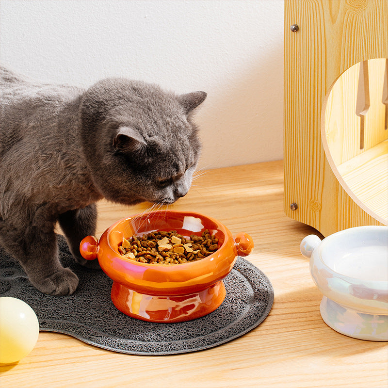 Keramik Futternapf für Katzen – Kippsicher | LuxeStyle