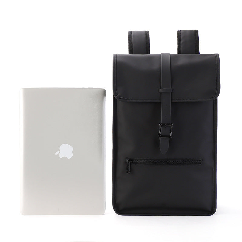 PU-Leder Rucksack mit Schnappverschluss – Bild 3 | LuxeStyle