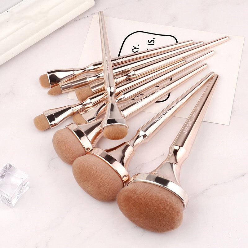 9-teiliges Pinselset für Make-up Artists