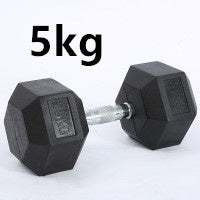 Hexagonaler Gummieinsatz-Dumbbell 12,5 kg – Bild 17 | LuxeStyle