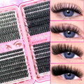 Grosses Wimpern-Set mit 640 Stücken
